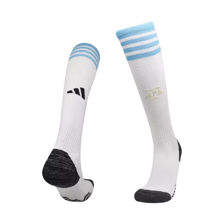 Argentina Three Star Home Jersey Kit 2022 Kids(Jersey+Shorts+Socks) - gojersey