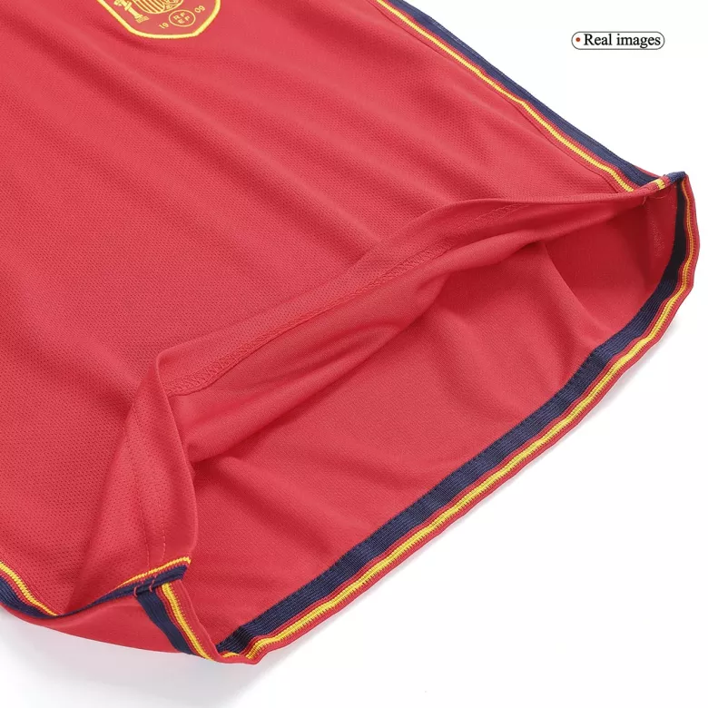 Spain Home Jersey Kit 2022 Kids(Jersey+Shorts+Socks) - gojersey