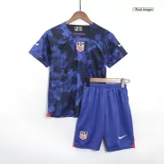 USA Away Jersey Kit 2022 Kids(Jersey+Shorts) - goaljerseys