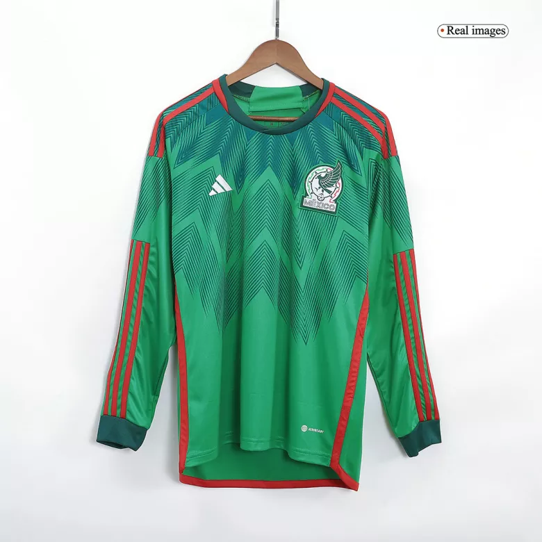 Mexico H.HERRERA #16 Home Jersey 2022 - Long Sleeve - gojersey