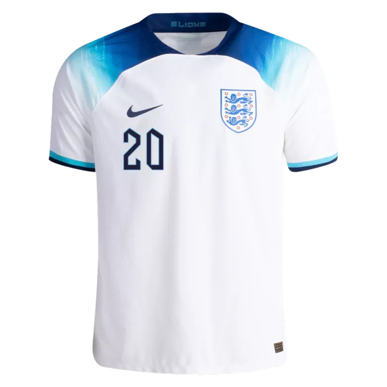 England FODEN #20 Home Jersey Authentic 2022 - gojersey