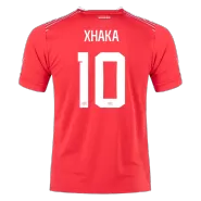 Switzerland XHAKA #10 Home Jersey 2022 - goaljerseys