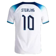 England STERLING #10 Home Jersey Authentic 2022 - goaljerseys