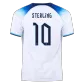 England STERLING #10 Home Jersey 2022 - goaljerseys