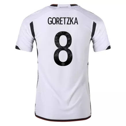 Germany GORETZKA #8 Home Jersey Authentic 2022 - gojerseys