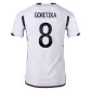 Germany GORETZKA #8 Home Jersey Authentic 2022 - goaljerseys