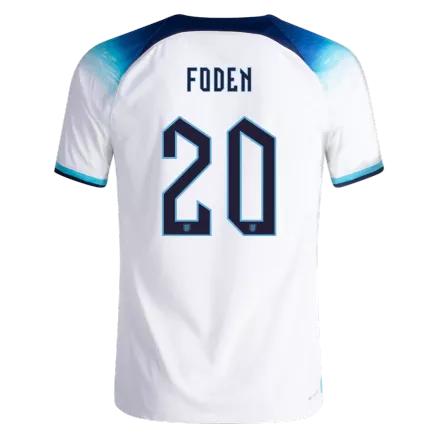 England FODEN #20 Home Jersey Authentic 2022 - gojerseys