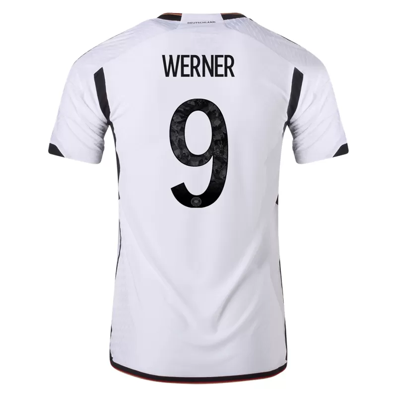 Germany WERNER #9 Home Jersey Authentic 2022 - gojersey