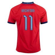 England RASHFORD #11 Away Jersey 2022 - goaljerseys