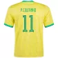 Brazil P.Coutinho #11 Home Jersey 2022 - goaljerseys