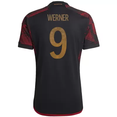 Germany WERNER #9 Away Jersey 2022 - gojersey