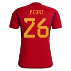 Spain PEDRI #26 Home Jersey 2022 - goaljerseys