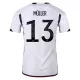 Germany MÜLLER #13 Home Jersey Authentic 2022 - gojerseys