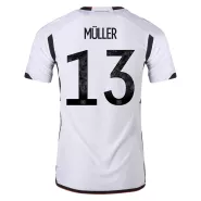 Germany MÜLLER #13 Home Jersey Authentic 2022 - goaljerseys