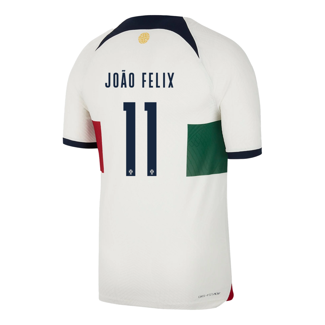 Portugal JOÃO FÉLIX #11 Away Jersey Authentic 2022 | Goaljerseys