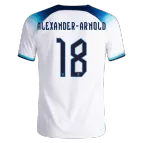 England ALEXANDER-ARNOLD #18 Home Jersey Authentic 2022 - goaljerseys