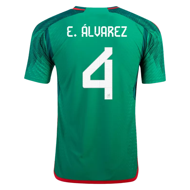 Mexico E.ÁLVAREZ #4 Home Jersey 2022 Women - gojersey