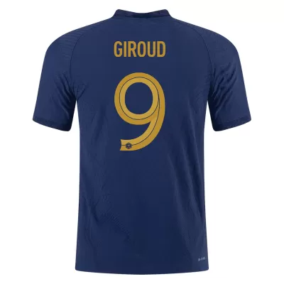 France GIROUD #9 Home Jersey Authentic 2022 - gojersey
