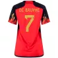 Belgium DE BRUYNE #7 Home Jersey 2022 Women - goaljerseys