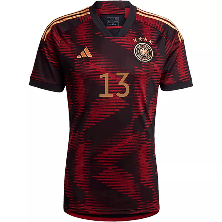 Germany MÜLLER #13 Away Jersey 2022 - gojersey