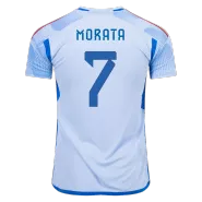 Spain MORATA #7 Away Jersey 2022 - goaljerseys