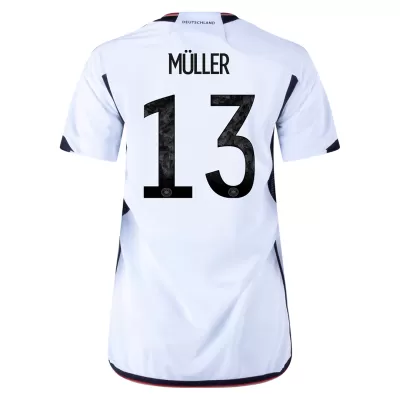 Germany MÜLLER #13 Home Jersey 2022 Women - gojersey