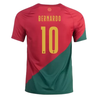 Portugal BERNARDO #10 Home Jersey 2022 - gojersey