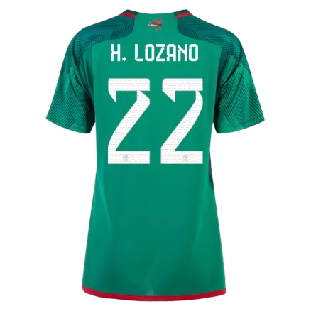Mexico H.LOZANO #22 Home Jersey 2022 Women - gojerseys