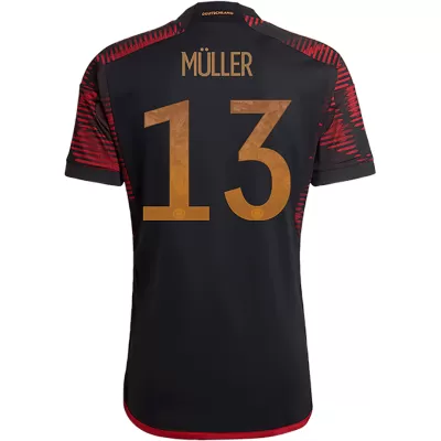 Germany MÜLLER #13 Away Jersey 2022 - gojersey