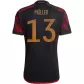 Germany MÜLLER #13 Away Jersey 2022 - goaljerseys