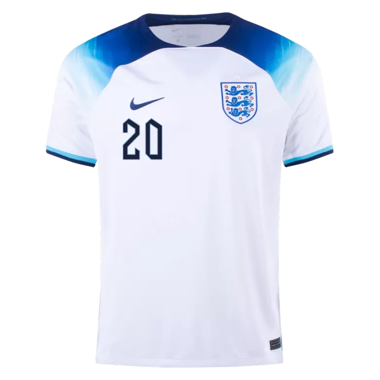 England FODEN #20 Home Jersey 2022 - gojersey