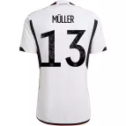 Germany MÜLLER #13 Home Jersey 2022 - goaljerseys