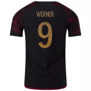 Germany WERNER #9 Away Jersey Authentic 2022 - goaljerseys
