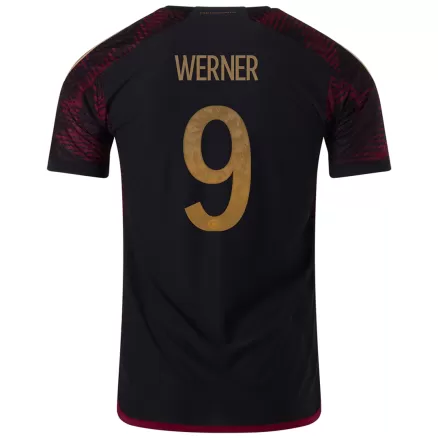 Germany WERNER #9 Away Jersey Authentic 2022 - gojerseys