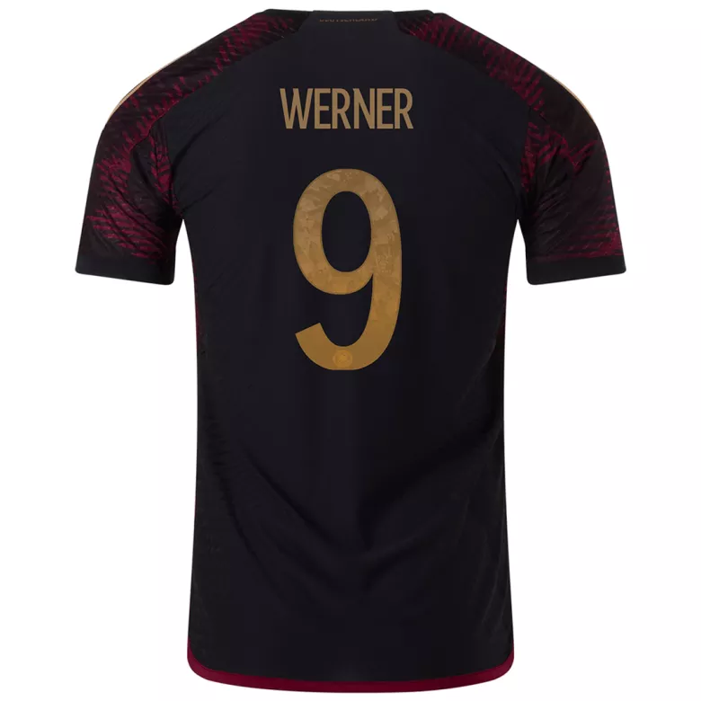 Germany WERNER #9 Away Jersey Authentic 2022 - gojersey