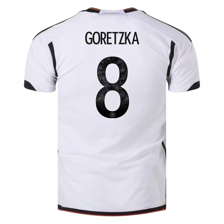 Germany GORETZKA #8 Home Jersey 2022 - gojersey