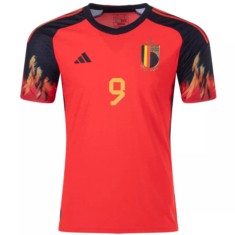 Belgium R.LUKAKU #9 Home Jersey Authentic 2022 - gojersey