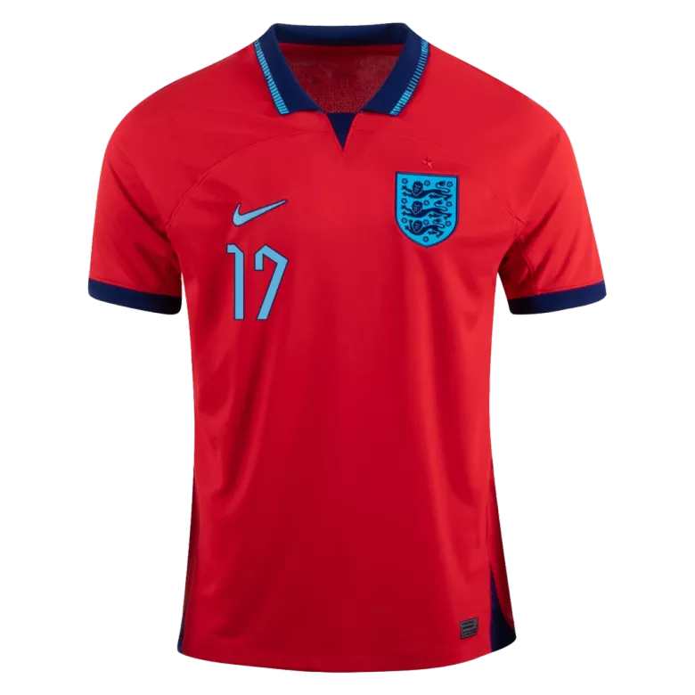 England SAKA #17 Away Jersey 2022 - gojersey