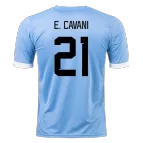 Uruguay E.CAVANI #21 Home Jersey 2022 - goaljerseys