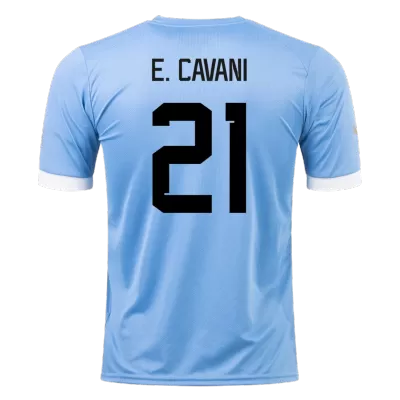 Uruguay E.CAVANI #21 Home Jersey 2022 - gojersey