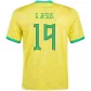 Brazil G.JESUS #19 Home Jersey 2022 - goaljerseys