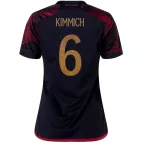 Germany KIMMICH #6 Away Jersey 2022 Women - goaljerseys