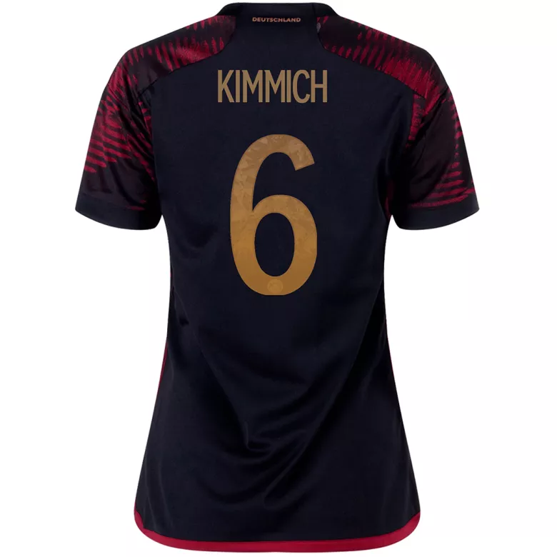 Germany KIMMICH #6 Away Jersey 2022 Women - gojersey