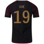 Germany SANÉ #19 Away Jersey Authentic 2022 - goaljerseys