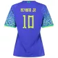 Brazil NEYMAR JR #10 Away Jersey 2022 Women - goaljerseys