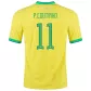 Brazil P.Coutinho #11 Home Jersey Authentic 2022 - goaljerseys
