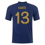 France KANTE #13 Home Jersey Authentic 2022 - goaljerseys