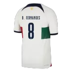 Portugal B.FERNANDES #8 Away Jersey Authentic 2022 - goaljerseys