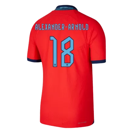 England ALEXANDER-ARNOLD #18 Away Jersey Authentic 2022 - gojerseys