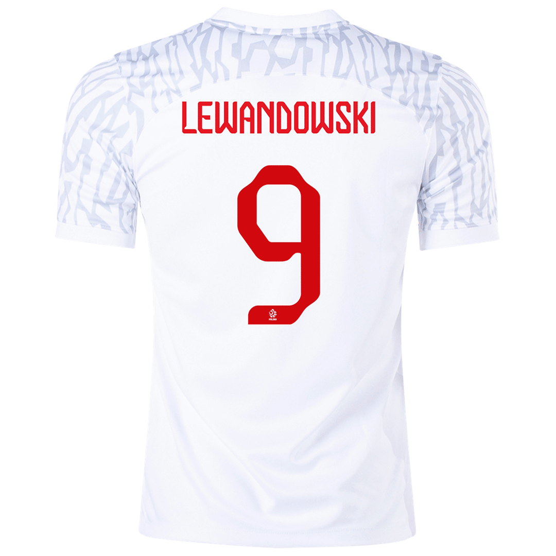 Poland LEWANDOWSKI #9 Home Jersey 2022 | Goaljerseys